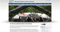 Desktop Screenshot of montfordfestival.org